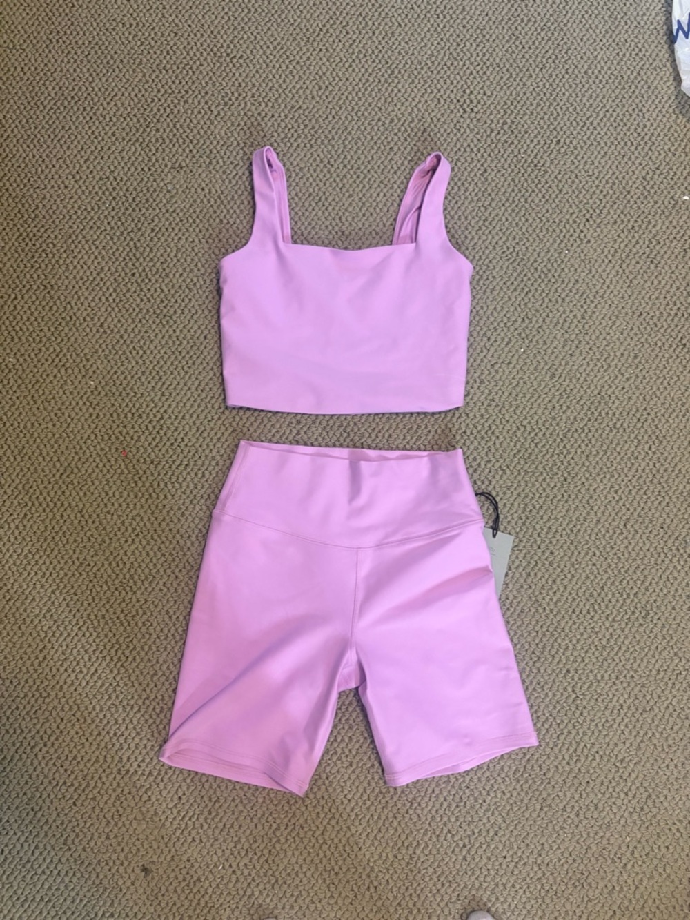Abercrombie & Fitch YPB Pink Workout Set